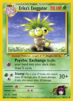 Erika's Exeggutor (GH 44) Gym Heroes