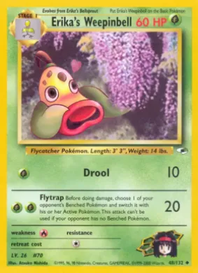 Erika's Weepinbell (GH 48) Gym Heroes