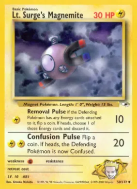 Lt. Surge's Magnemite (GH 50) Gym Heroes