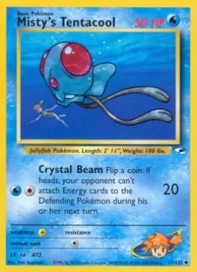 Misty's Tentacool (GH 57) Gym Heroes