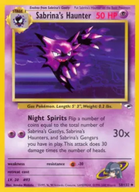 Sabrina's Haunter (GH 58) Gym Heroes