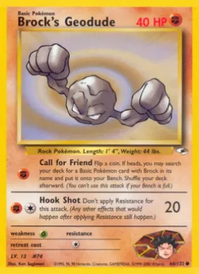 Brock's Geodude (GH 66) Gym Heroes