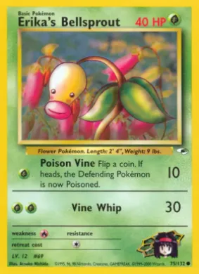 Erika's Bellsprout (GH 75) Gym Heroes