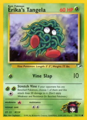 Erika's Tangela (GH 79) Gym Heroes