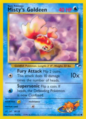 Misty's Goldeen (GH 85) Gym Heroes