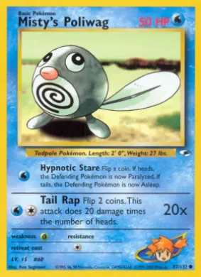 Misty's Poliwag (GH 87) Gym Heroes