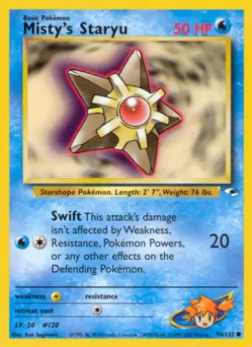Misty's Staryu (GH 90) Gym Heroes