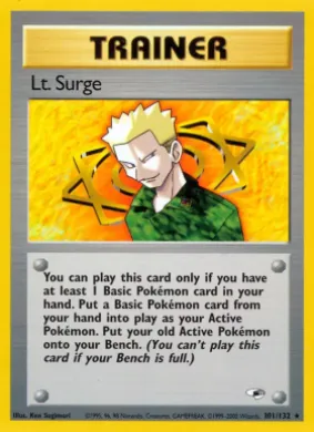 Lt. Surge (GH 101) Gym Heroes