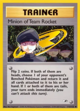 Minion of Team Rocket (GH 113) Gym Heroes