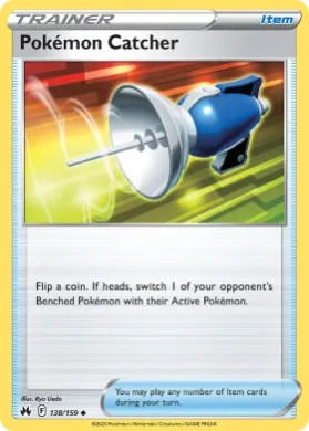 Pokémon Catcher (CRZ 138) Crown Zenith