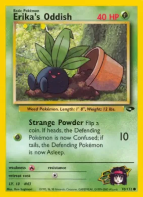 Erika's Oddish (GC 70) Gym Challenge