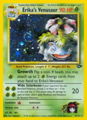 Erika's Venusaur (GC 4) Gym Challenge
