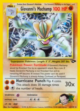 Giovanni's Machamp (GC 6) Gym Challenge