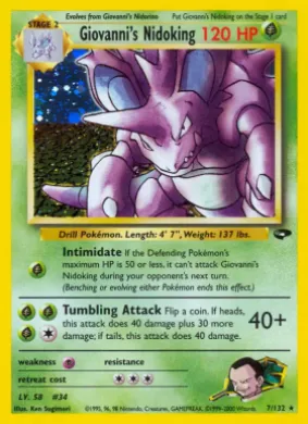 Giovanni's Nidoking (GC 7) Gym Challenge