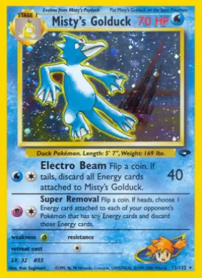 Misty's Golduck (GC 12) Gym Challenge