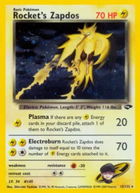 Rocket's Zapdos (GC 15) Gym Challenge