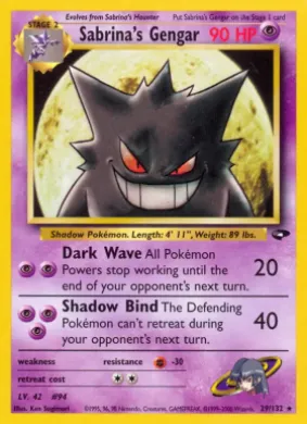 Sabrina's Gengar (GC 29) Gym Challenge