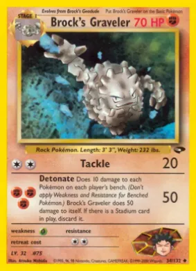 Brock's Graveler (GC 34) Gym Challenge