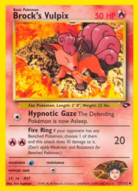 Brock's Vulpix (GC 37) Gym Challenge