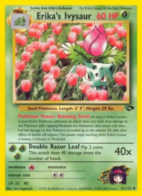 Erika's Ivysaur (GC 41) Gym Challenge