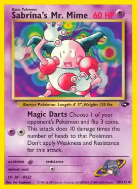 Sabrina's Mr. Mime (GC 59) Gym Challenge