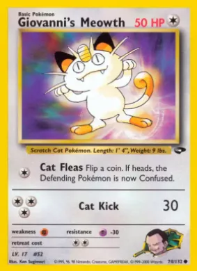 Giovanni's Meowth (GC 74) Gym Challenge