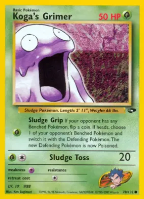 Koga's Grimer (GC 78) Gym Challenge