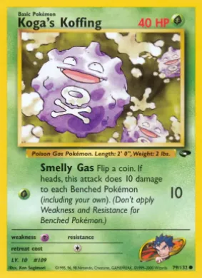 Koga's Koffing (GC 79) Gym Challenge