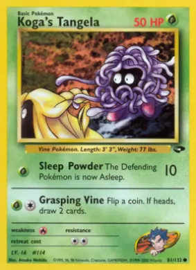 Koga's Tangela (GC 81) Gym Challenge