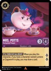 Mrs. Potts (4URS 52) Ursula's Return