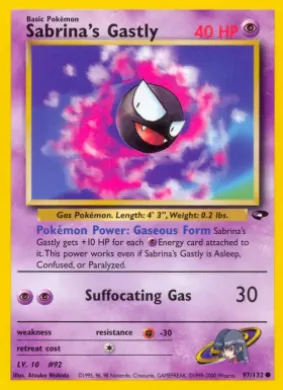 Sabrina's Gastly (GC 97) Gym Challenge