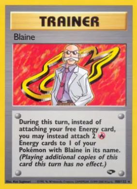 Blaine (GC 100) Gym Challenge