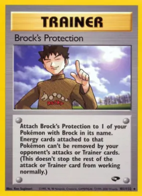 Brock's Protection (GC 101) Gym Challenge