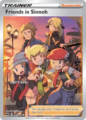 Friends in Sinnoh (CRZ 149) Crown Zenith