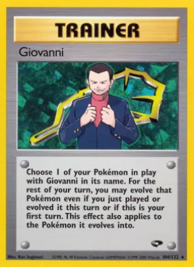 Giovanni (GC 104) Gym Challenge