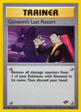 Giovanni's Last Resort (GC 105) Gym Challenge