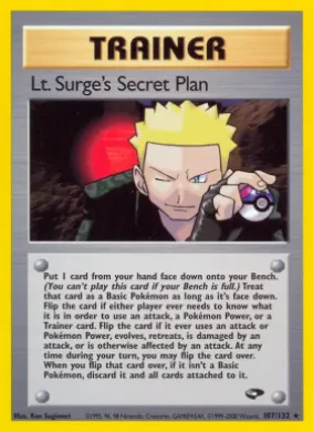 Lt. Surge's Secret Plan (GC 107) Gym Challenge