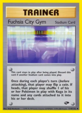 Fuchsia City Gym (GC 114) Gym Challenge