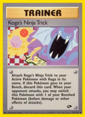 Koga's Ninja Trick (GC 115) Gym Challenge