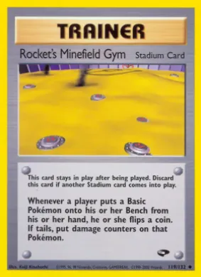 Rocket's Minefield Gym (GC 119) Gym Challenge