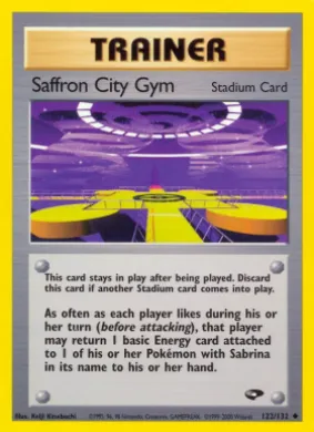 Saffron City Gym (GC 122) Gym Challenge