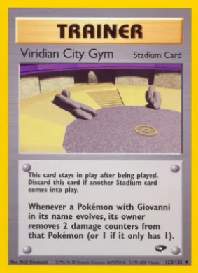 Viridian City Gym (GC 123) Gym Challenge