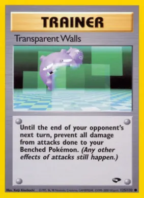 Transparent Walls (GC 125) Gym Challenge