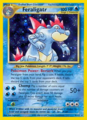 Feraligatr (NG 4) Neo Genesis