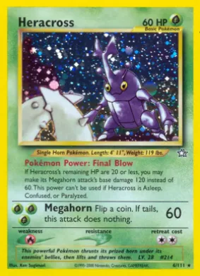 Heracross (NG 6) Neo Genesis