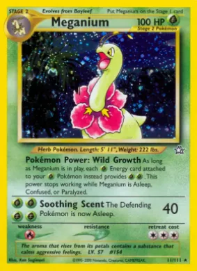 Meganium (NG 11) Neo Genesis