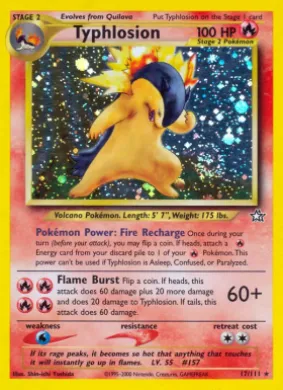 Typhlosion (NG 17) Neo Genesis
