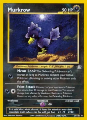 Murkrow (NG 24) Neo Genesis