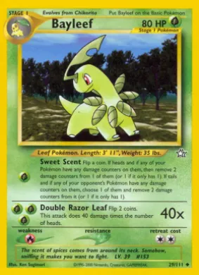 Bayleef (NG 29) Neo Genesis