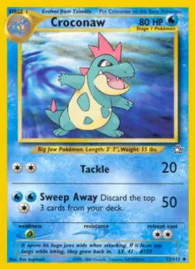 Croconaw (NG 32) Neo Genesis